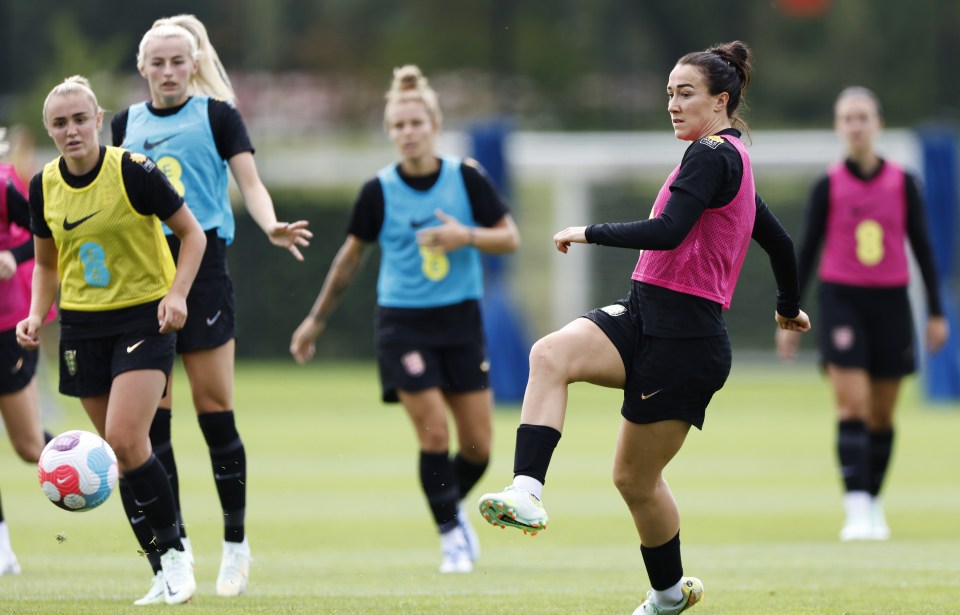 Lucy Bronze, who is feeling unwell, will miss England’s final pre-Euros friendly