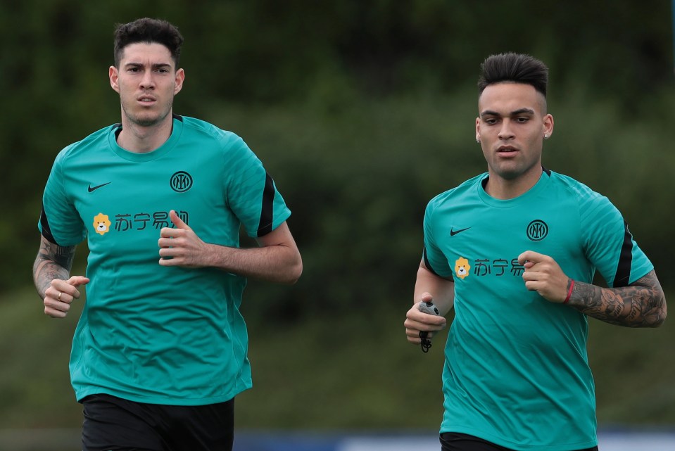 Alessandro Bastoni and Lautaro Martinez could both leave Inter