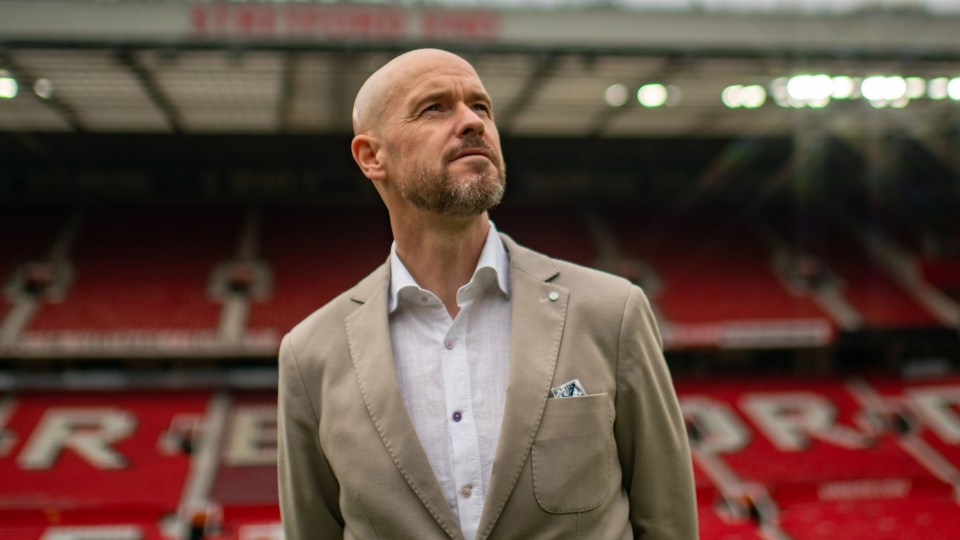 Newly appointed Manchester United manager Erik ten Hag