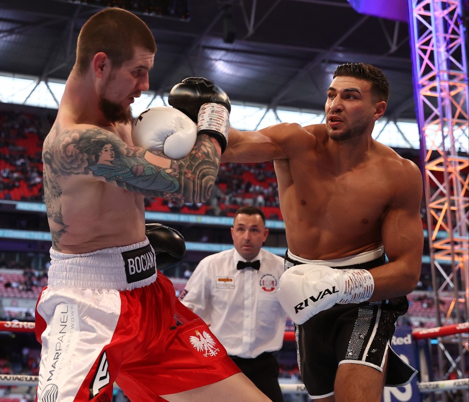 Tommy Fury beat Daniel Bocianski in his last fight