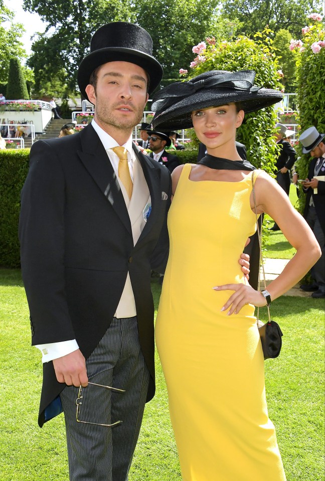 She visited Royal Ascot with Gossip Girl actor boyfriend Ed Westwick