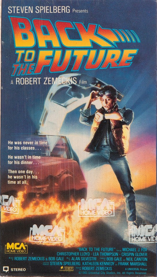 A VHS of Back To The Future is set to fetch £20,000 at auction