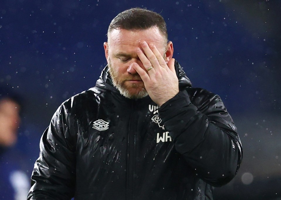 Wayne Rooney and his Derby squad face an anxious wait over the club’s future