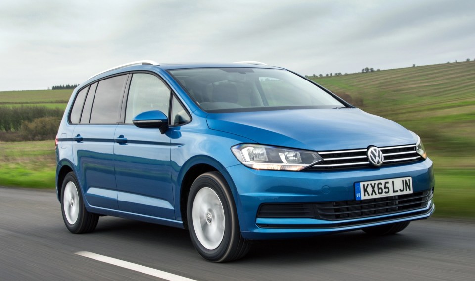 The VW Touran starts from from just under £33,000 new