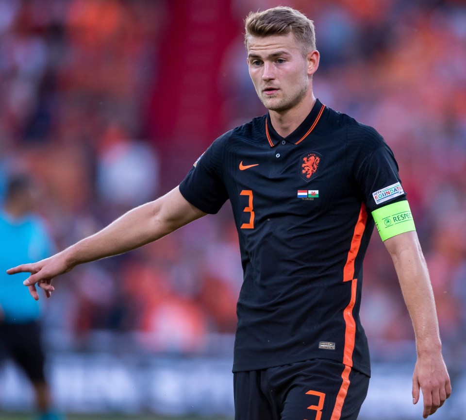 De Ligt has captained his country on numerous ocassions