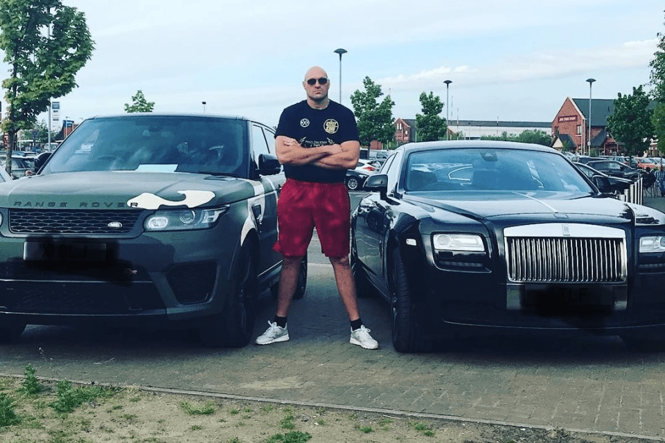 The heavyweight world champion boasts a stunning car collection