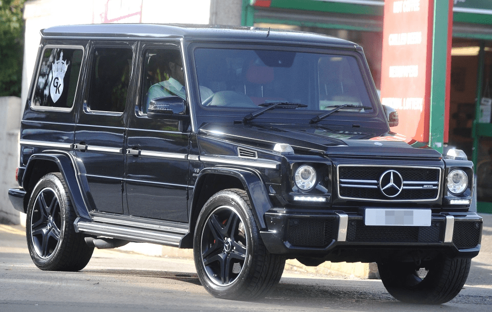 A £160,000 G-Wagon allows Fury to drive his big family around