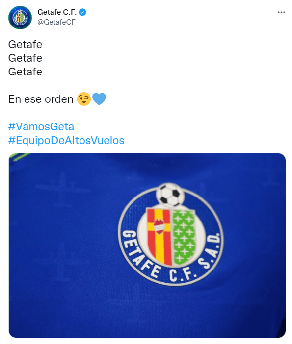 Getafe teased a Bale transfer with this 'Wales Golf Madrid' themed tweet this week