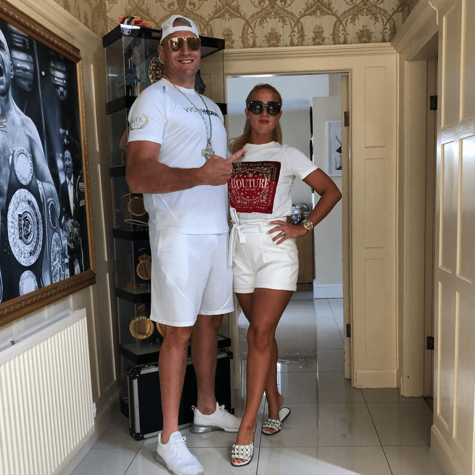 Tyson and Paris Fury live in a swanky £550k house in Morecambe