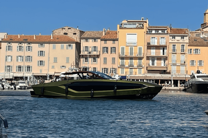 Conor McGregor was spotted driving his Lamborghini yacht across the south of France in June