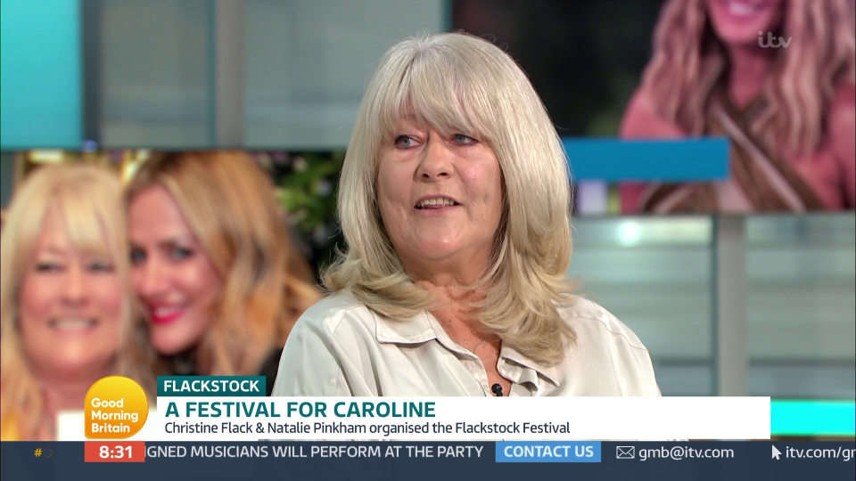 Caroline Flack’s mum was very emotional on GMB today