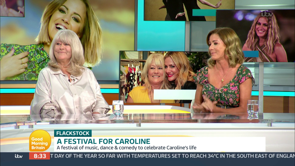 Carol’s mum was joined by Natalie Pinkham