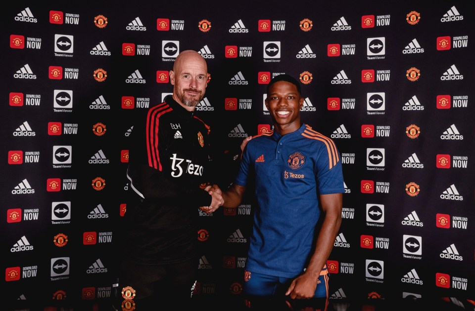 The star joined the Red Devils from Feyenoord for £13m