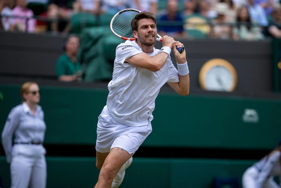 Cameron Norrie was too strong for Tommy Paul in the last 16