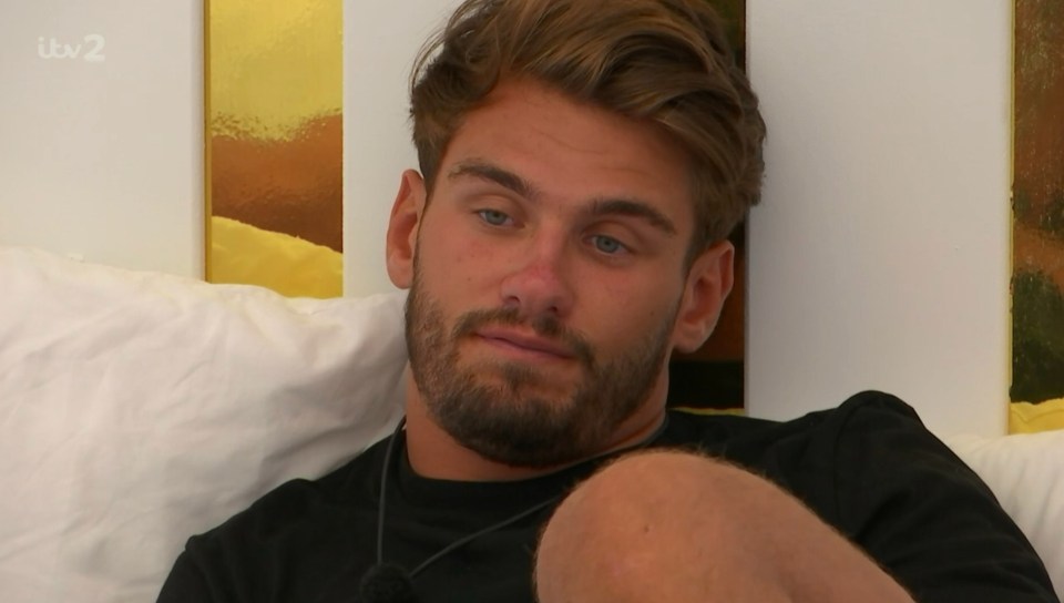 Jacques quit Love Island on Tuesday night