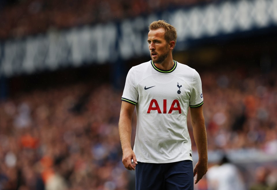 Harry Kane was in action for Spurs against Rangers on Saturday