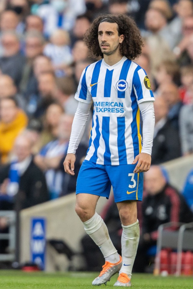 Cucurella reportedly wants out of the Amex, according to reports this morning