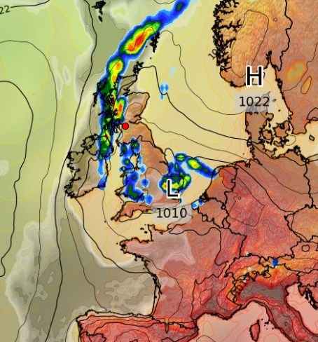 It’ll get hotter as the week goes on – before ending with thunderstorms in the next week-and-a-half