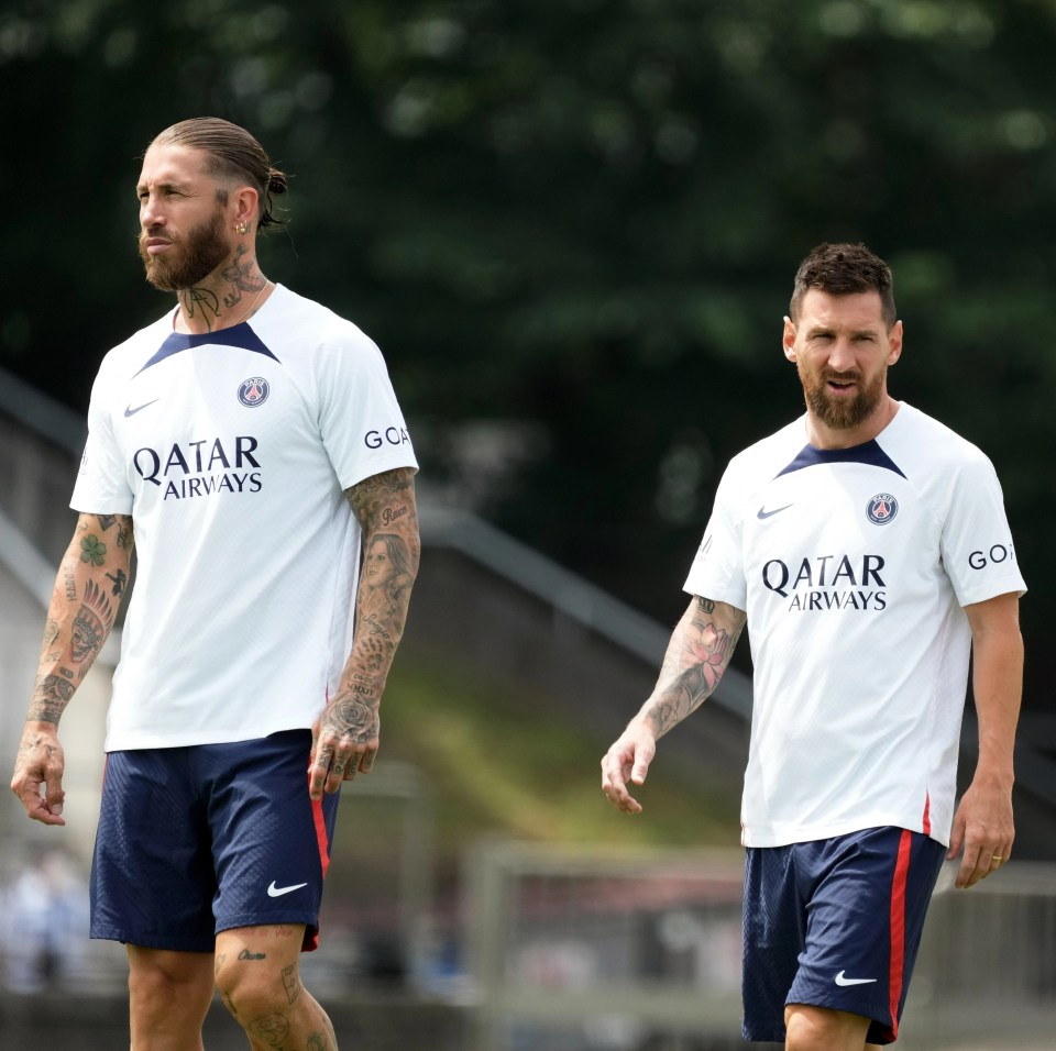 The pair helped PSG win a Ligue 1 title last term amid a roller coaster season