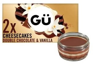 Save £1.50 on choc and vanilla Gu cheesecake desserts at Sainsbury’s