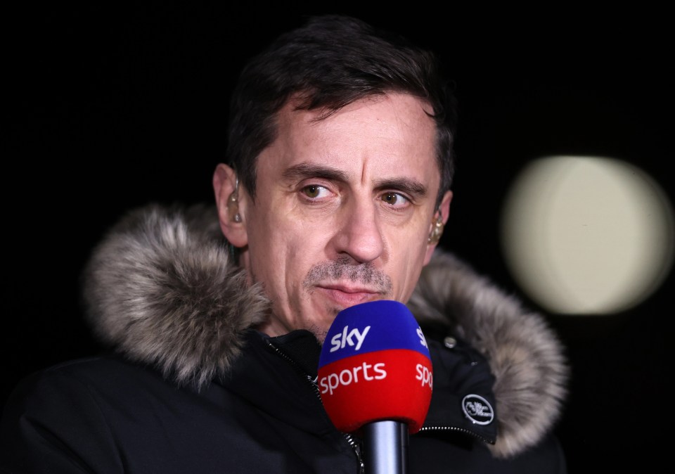 Gary Neville is less than impressed by Barca's antics this summer