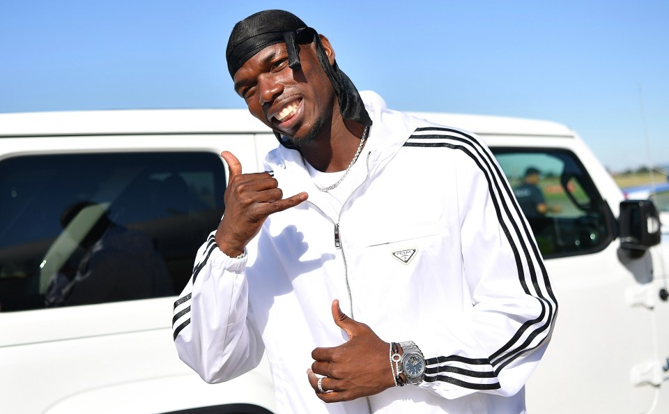 Paul Pogba seemed overjoyed to be back in Turin as he closes in on a Juventus return following his free transfer exit from Man Utd