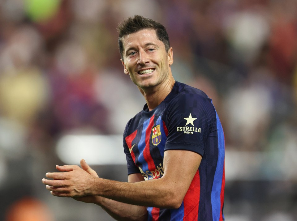 Robert Lewandowski joined Barcelona after eight years at Bayern Munich