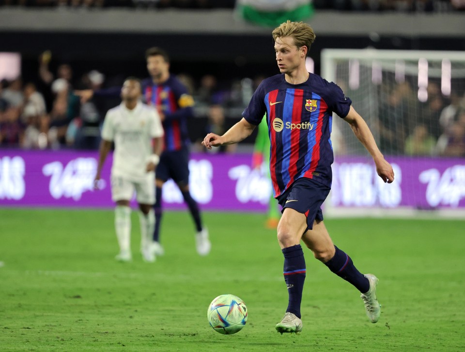 Frenkie de Jong is reportedly set to hold crunch talks with Barcelona TODAY