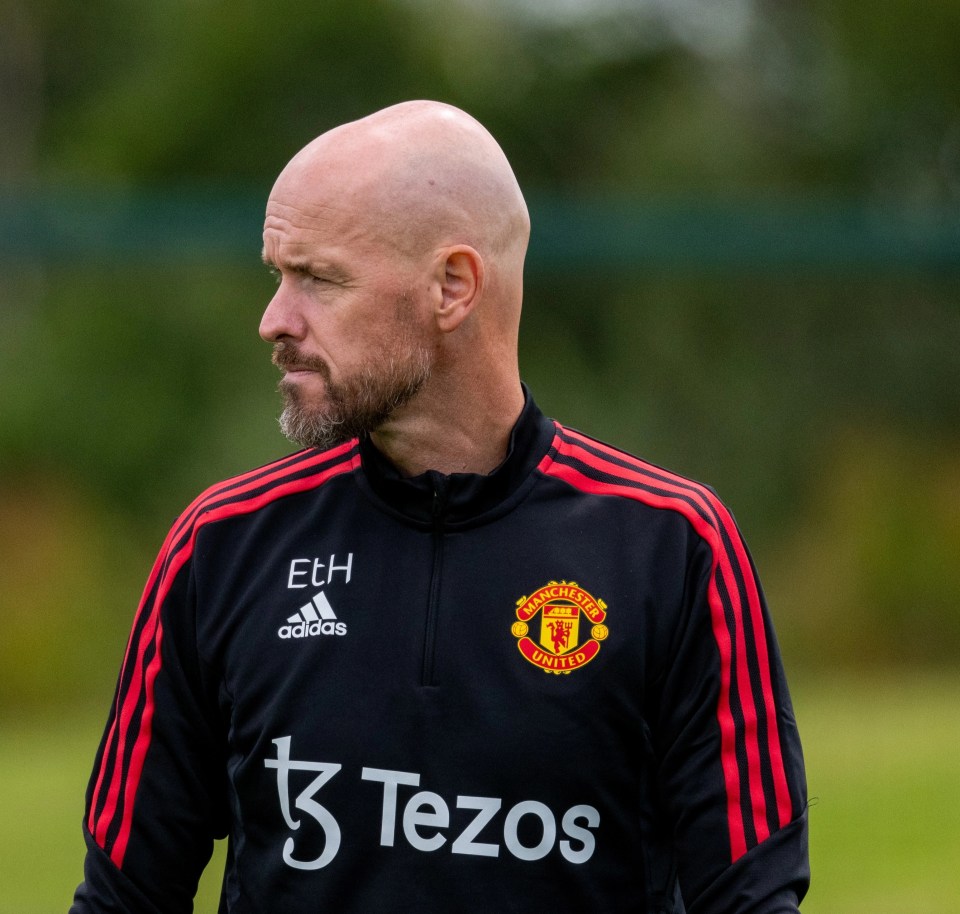 Erik ten Hag has been holding training for the last week, but won't be joined by Ronaldo today as scheduled