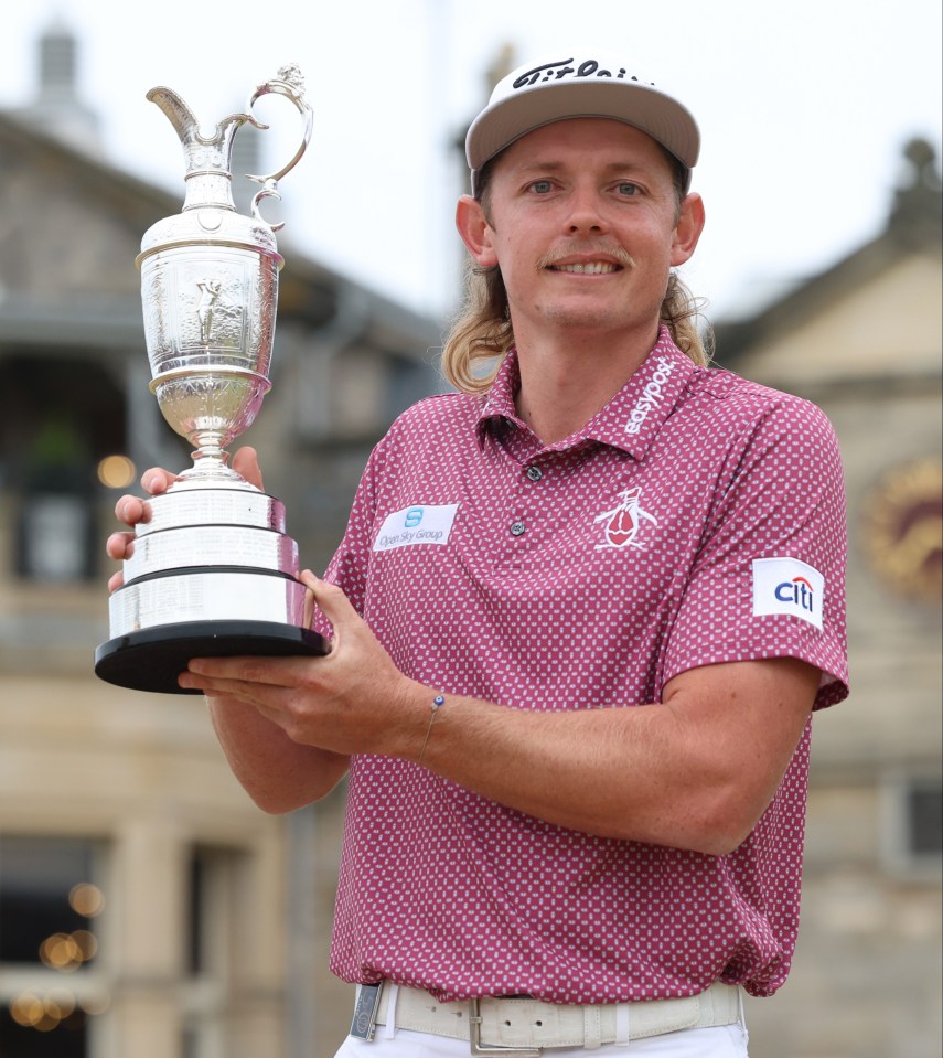 Cameron Smith won The Open after finishing on a record-breaking -20