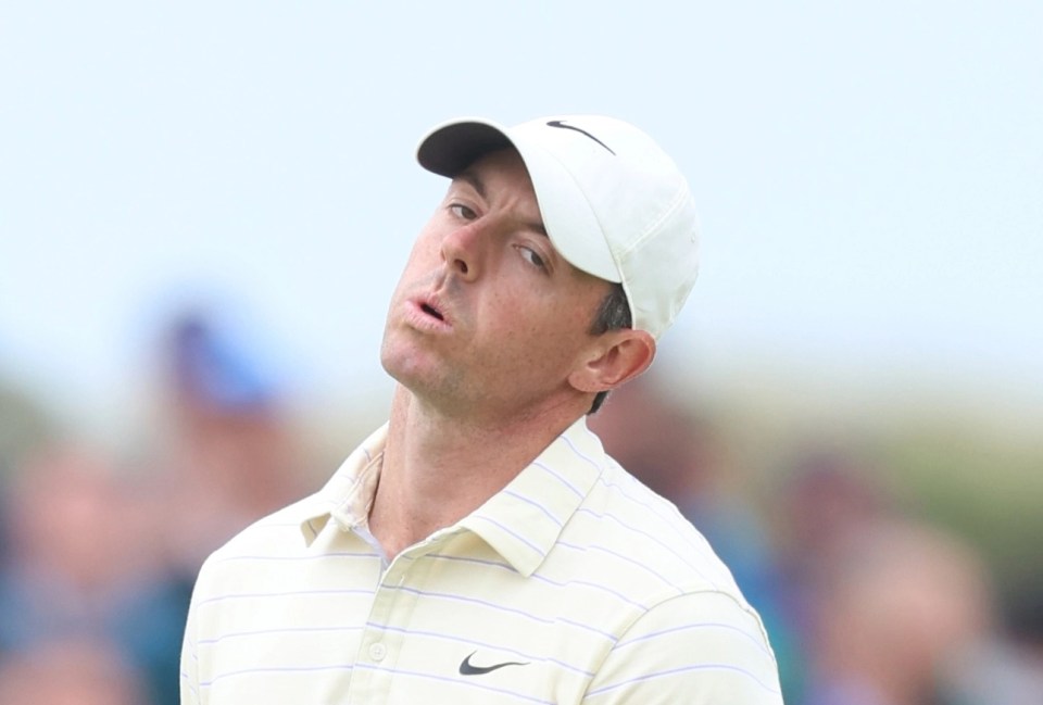 Rory McIlroy narrowly missed out on his first major win since 2014