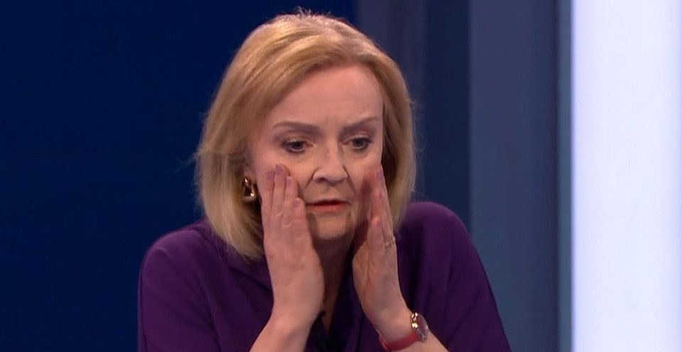 Liz Truss looked horrified as Kate fainted on Tuesday