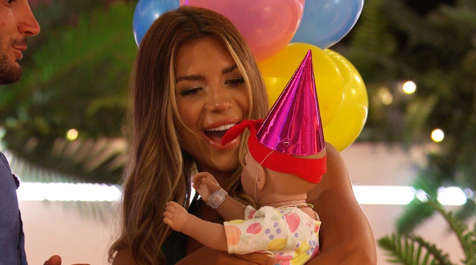 The Love Island baby challenge returned last night, and was as noisy as ever