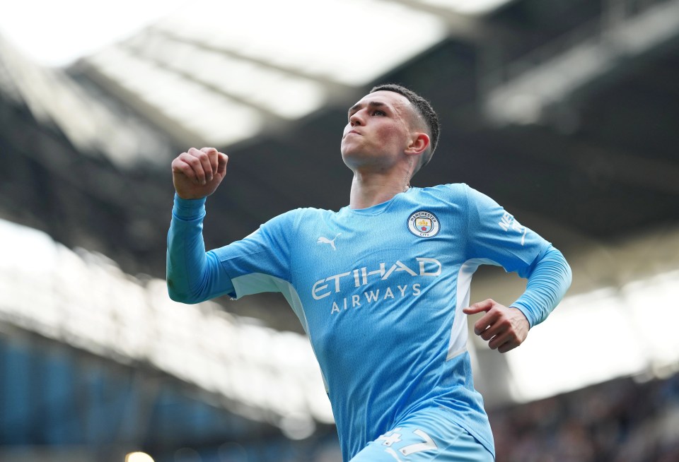 Phil Foden is set to TREBLE his earnings at Man City to 200k per week