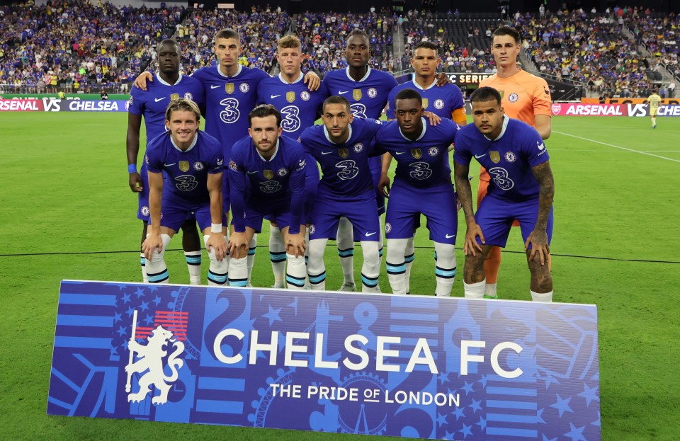 Chelsea put out a relatively strong line-up in Las Vegas