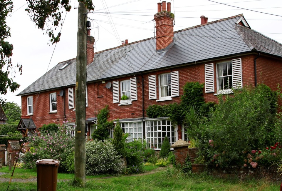 The bitter feud erupted in Dunsfold, near Godalming, Surrey