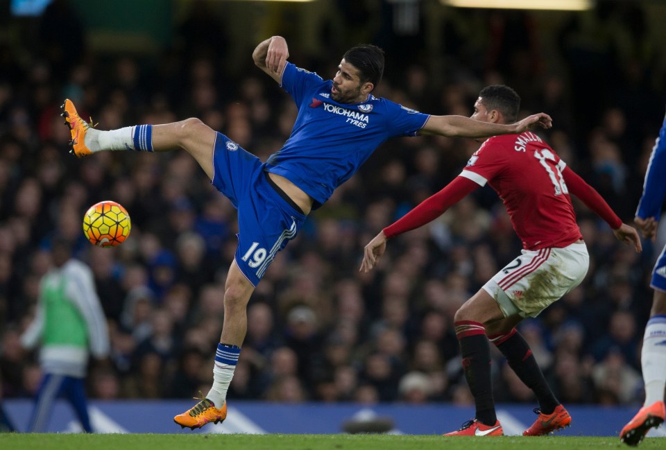 Diego Costa could soon be back tormenting Manchester United