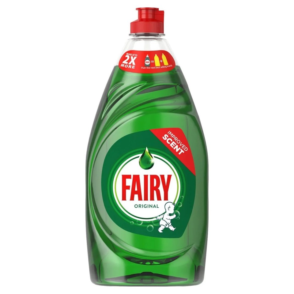 Fairy Liquid is great from removing tan spillages