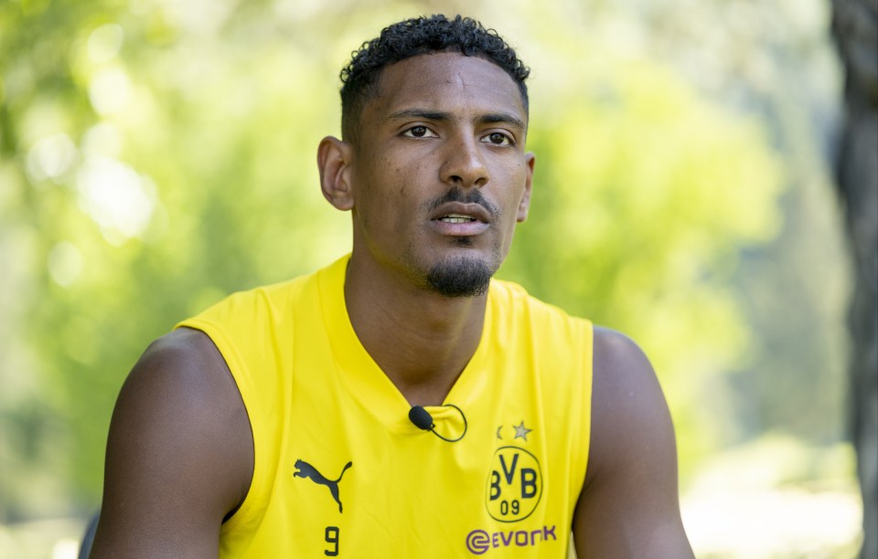 Sebastien Haller has had to leave Borussia Dortmund's pre-season training camp after a 'testicular tumour was discovered'