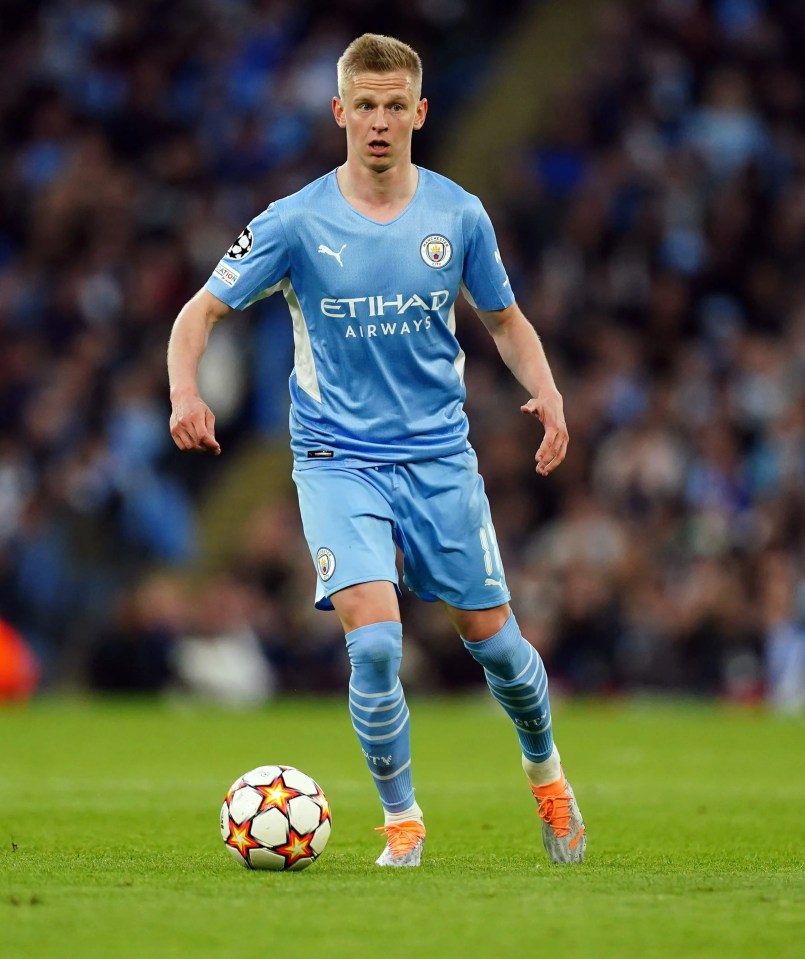 Arteta confirmed Zinchenko will be joining the Gunners but for 'a few formalities'