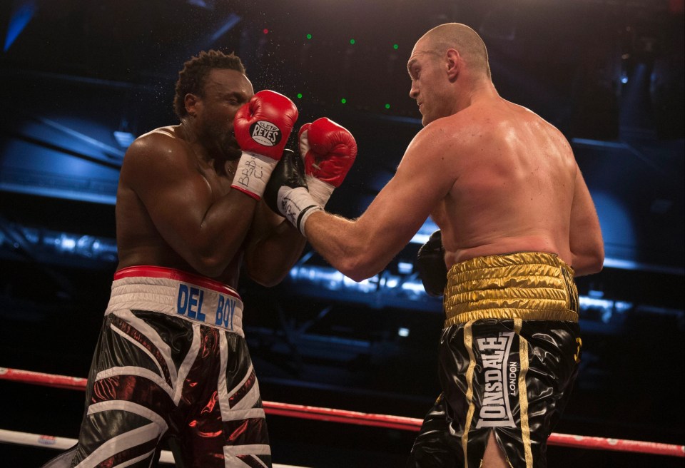 Derek Chisora has twice been beaten by Tyson Fury