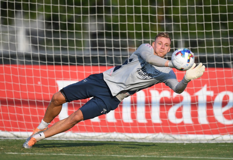 Arsenal goalkeeper Bernd Leno is claimed to be attracting interest from Leicester