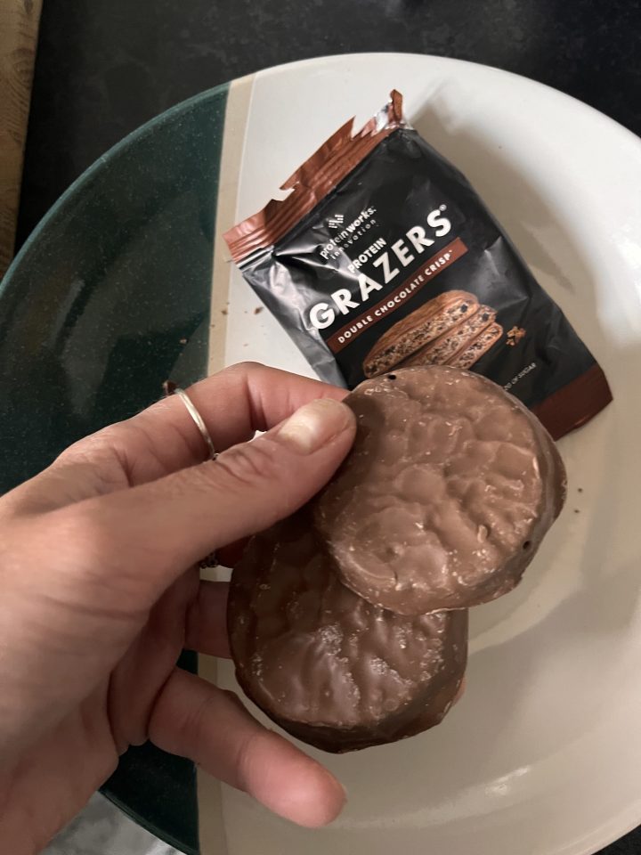 The Protein Works' Protein Grazers — essentially protein-packed biscuits