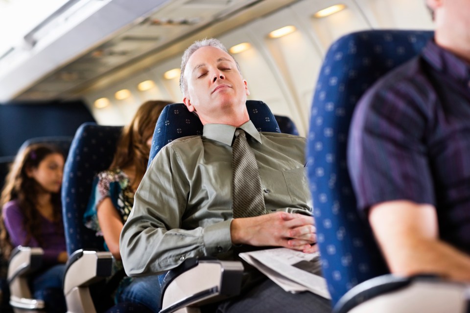 The man booked the seat specifically so he could sleep more comfortably (stock image)