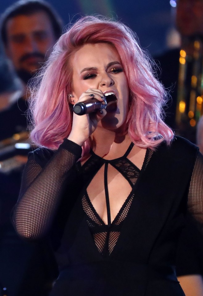 Grace came second on The X Factor in 2017