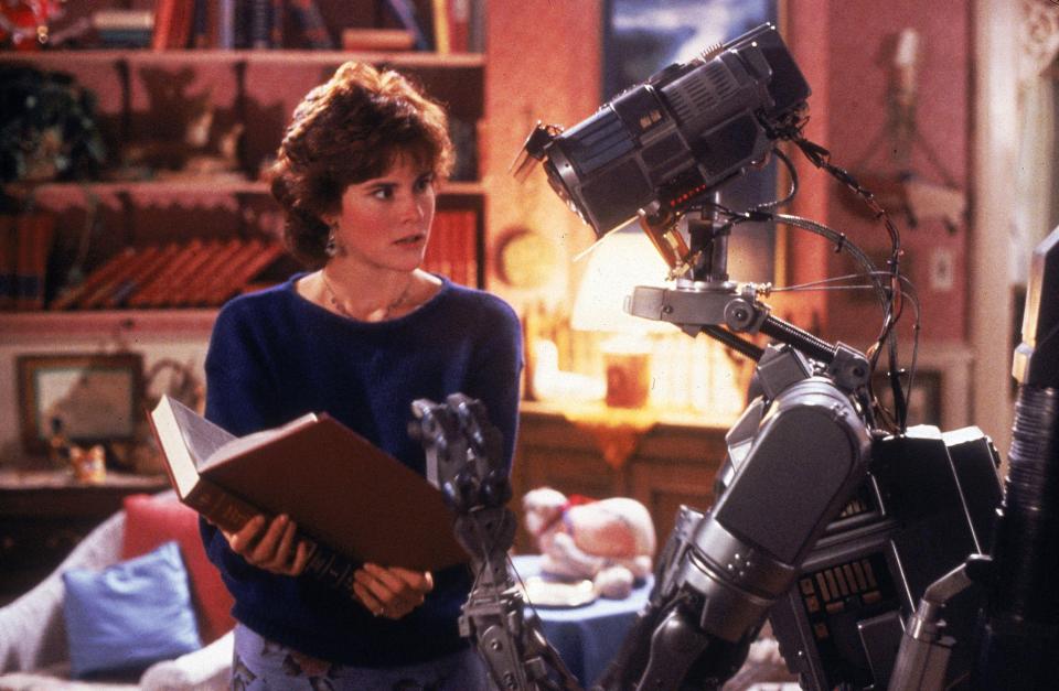 The original Johnny with Stephanie (Ally Sheedy) in Short Circuit