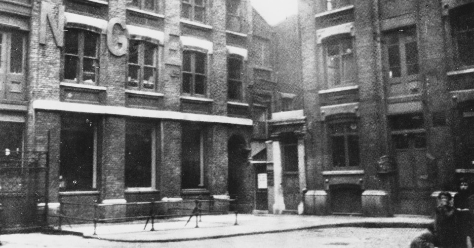 Mitre Square in the City of London, where Catherine Eddowes was murdered by serial killer Jack the Ripper