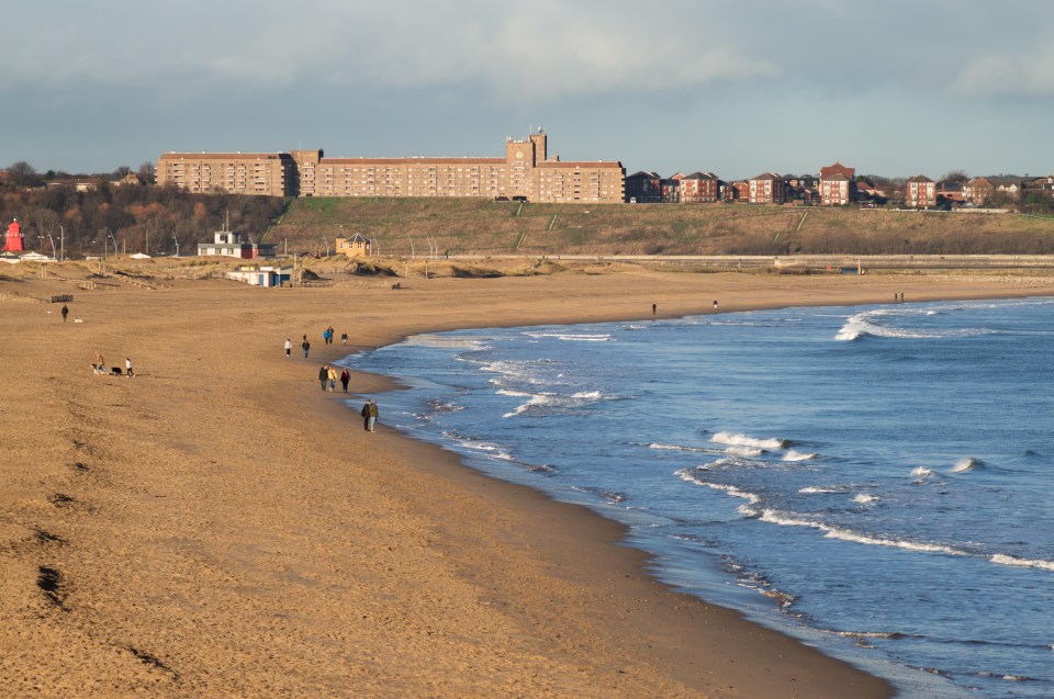 Sandhaven beach South Shields, South Tyneside