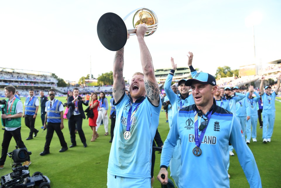 Stokes helped England beat New Zealand in the 2019 Men's Cricket World Cup final