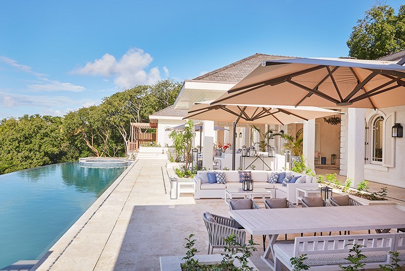 This private Mustique villa boasts a 60ft infinity pool